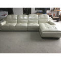 Новые прибытия L форму кожаный диван, современная гостиная диван (A849)